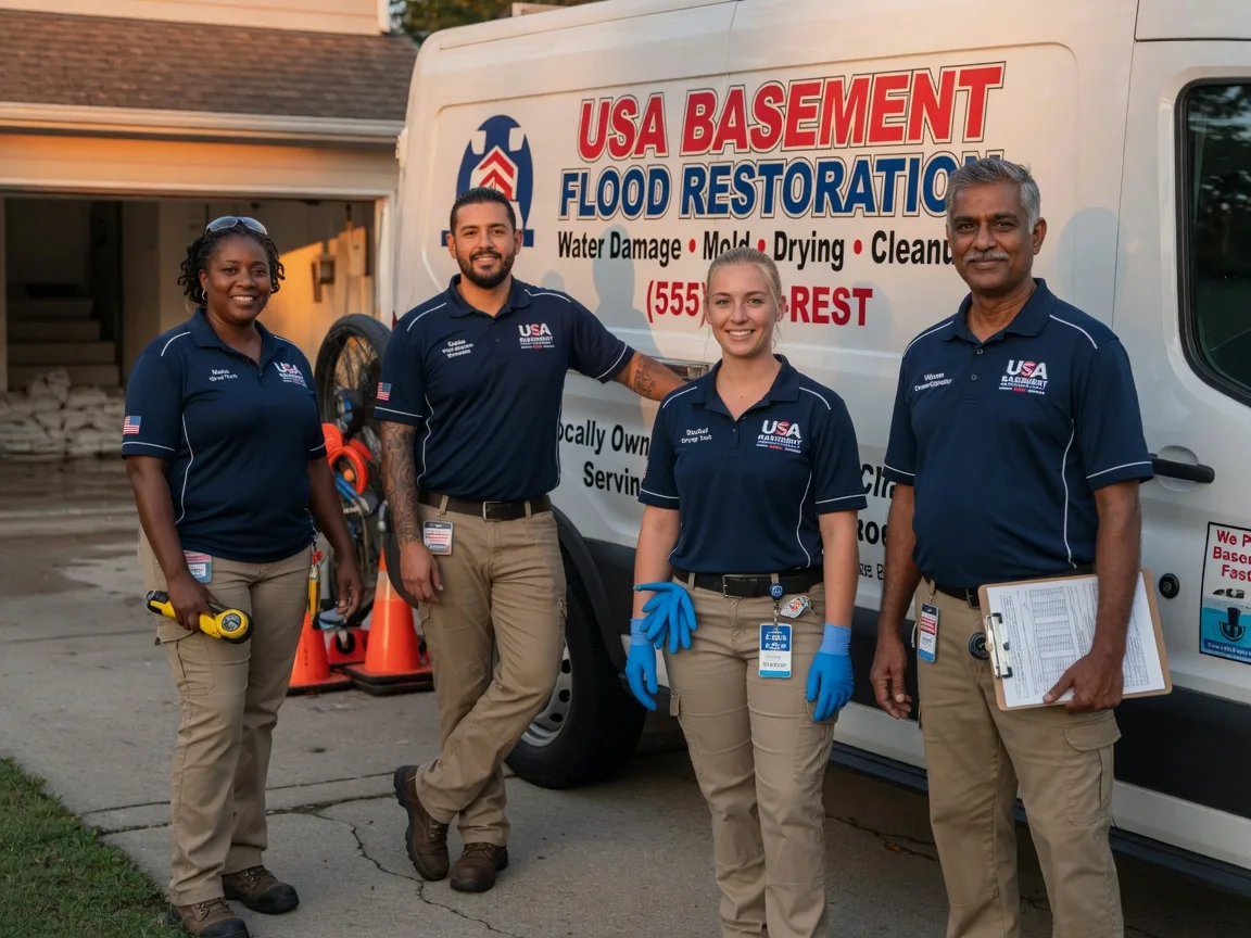 Basement Flood Cleanup company in Rockham, SD